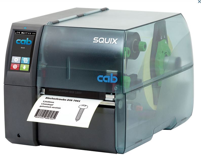 CAB Squix 6.3/300P Etikettendrucker – Spendeversion 300 dpi
