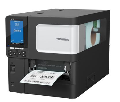 Toshiba BX410T Thermotransfer Etikettendrucker 300 dpi
